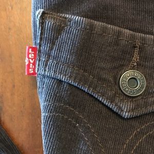 Corduroy Levi Pants
